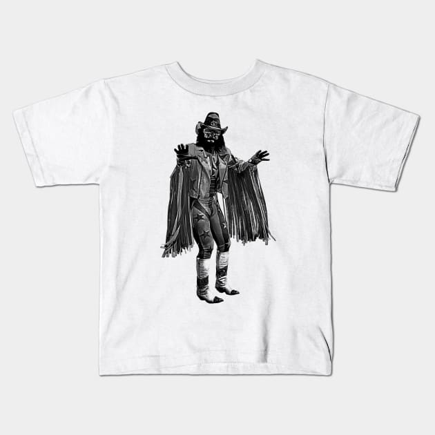 Randy Savage // Macho Man Kids T-Shirt by idontwannawait